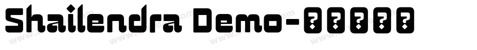 Shailendra Demo字体转换